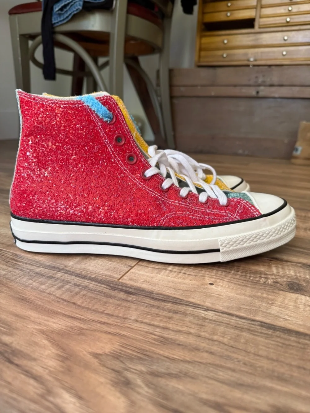 Converse X JW Anderson Glitter Pack Chuck Taylor 70 High Top